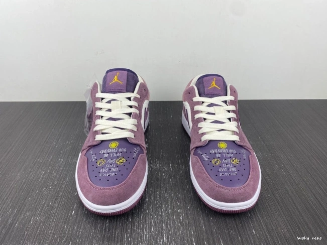 Cheap Husky Unity DR8057-500 Low Air Jordan 1 (W) 0703